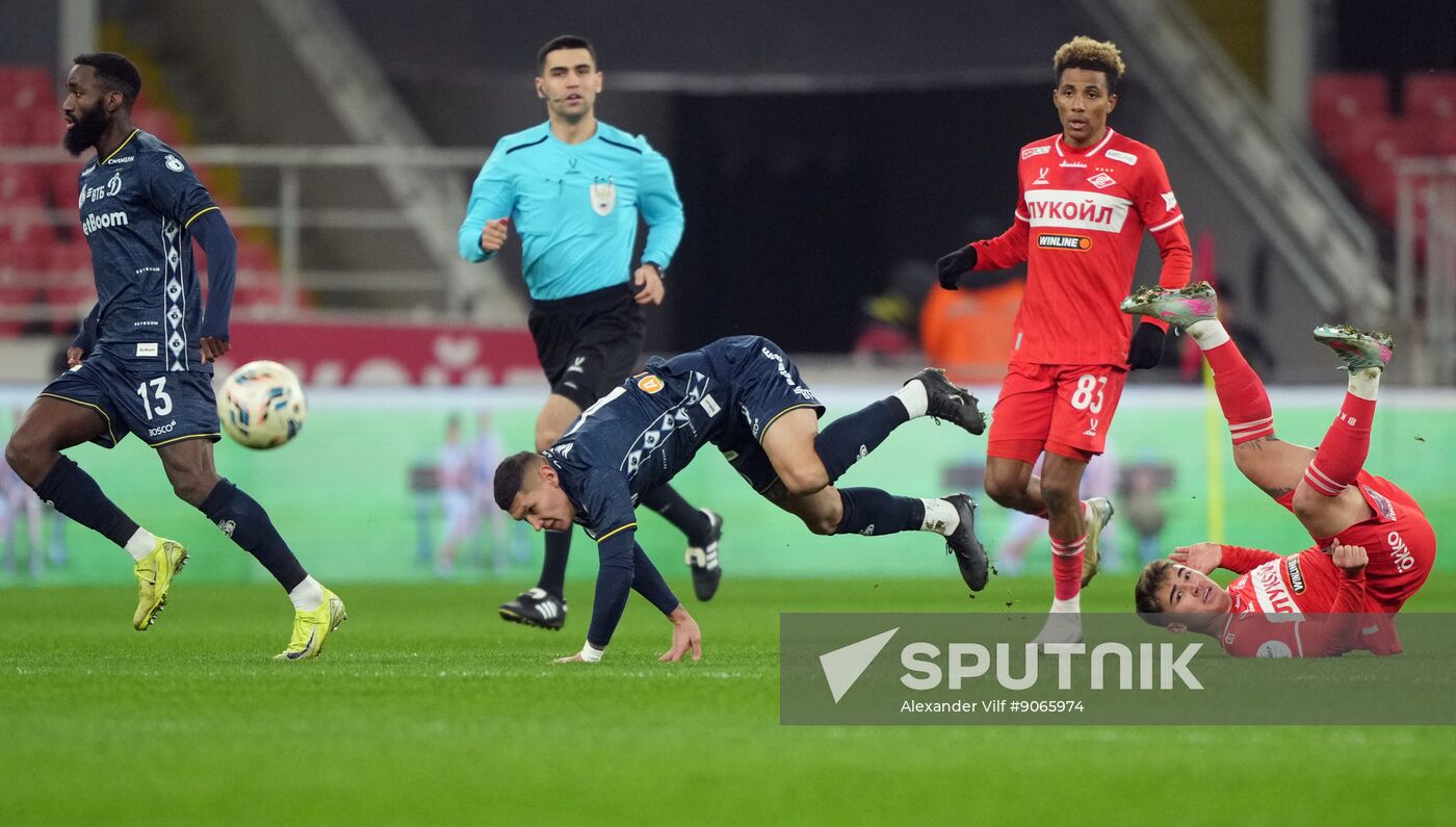 Russia Soccer Premier-League Spartak - Dynamo