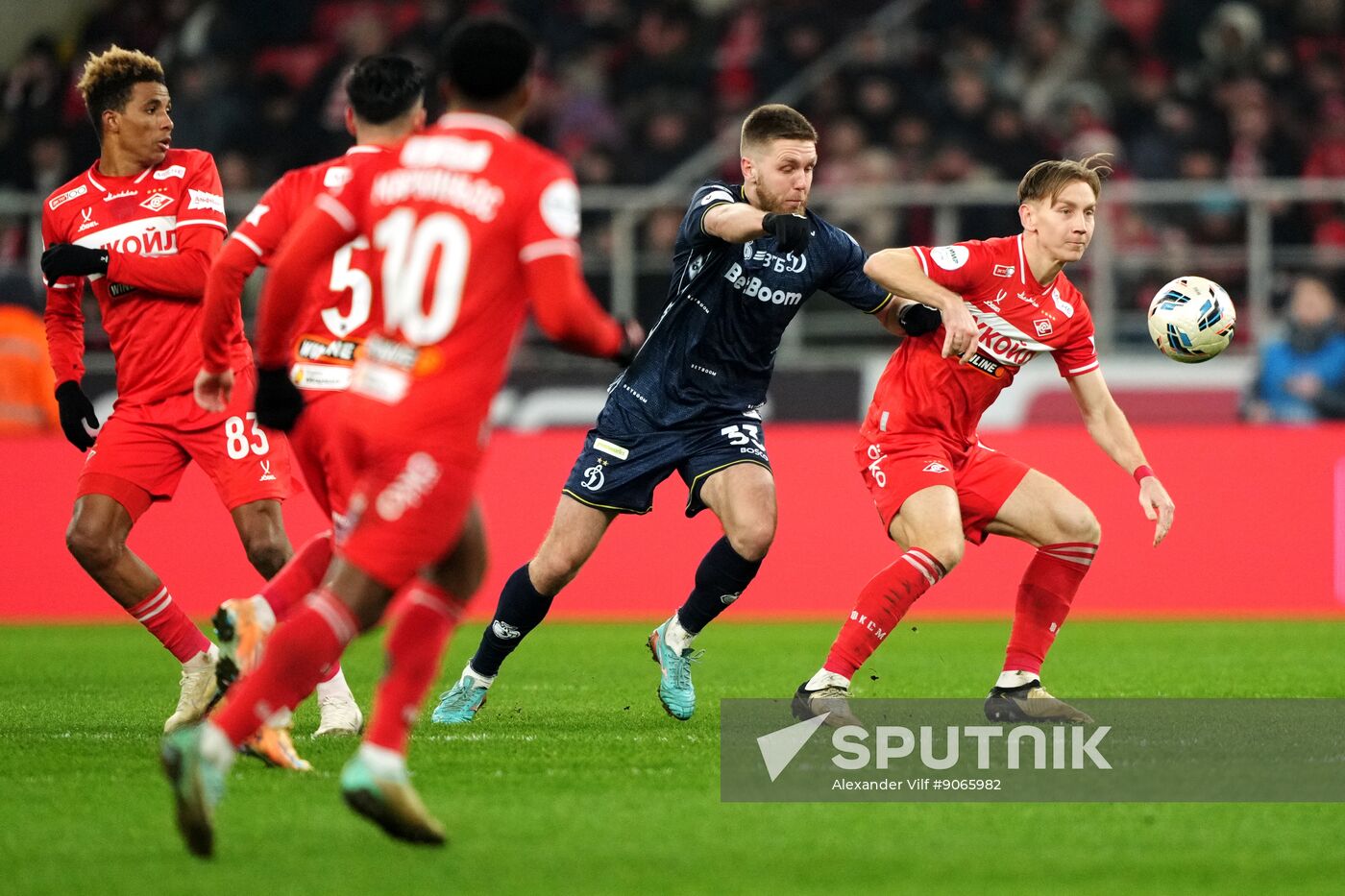 Russia Soccer Premier-League Spartak - Dynamo