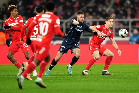 Russia Soccer Premier-League Spartak - Dynamo