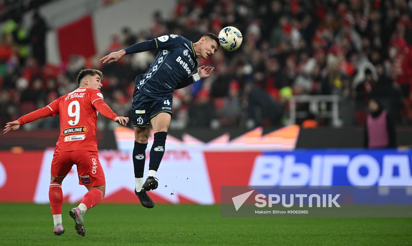 Russia Soccer Premier-League Spartak - Dynamo