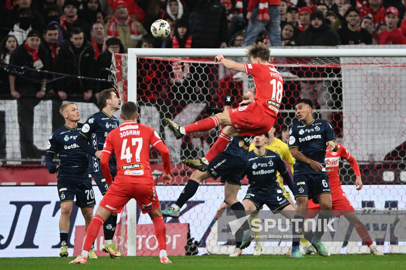 Russia Soccer Premier-League Spartak - Dynamo