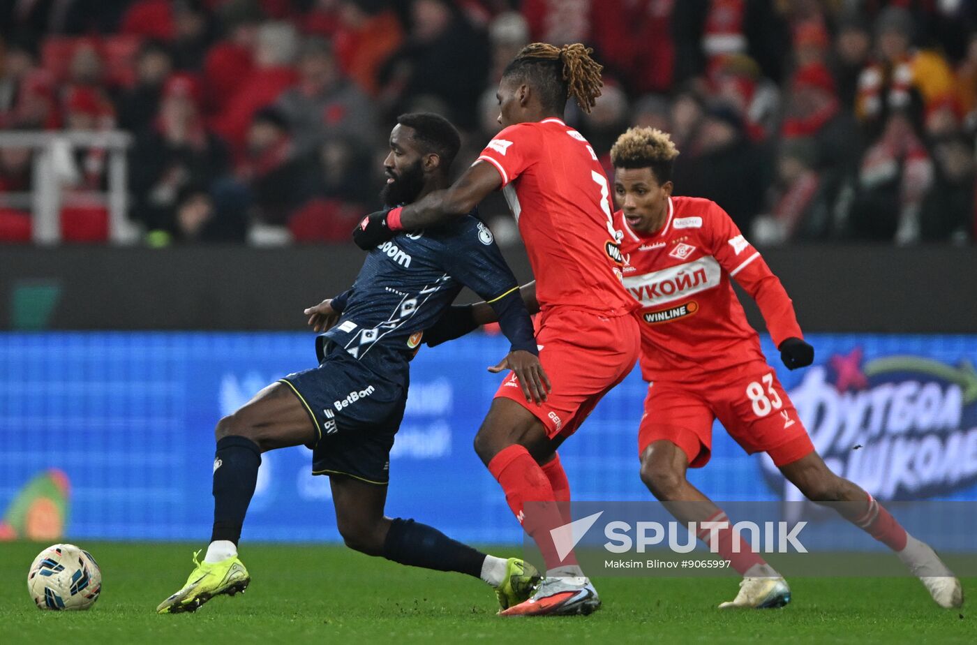 Russia Soccer Premier-League Spartak - Dynamo
