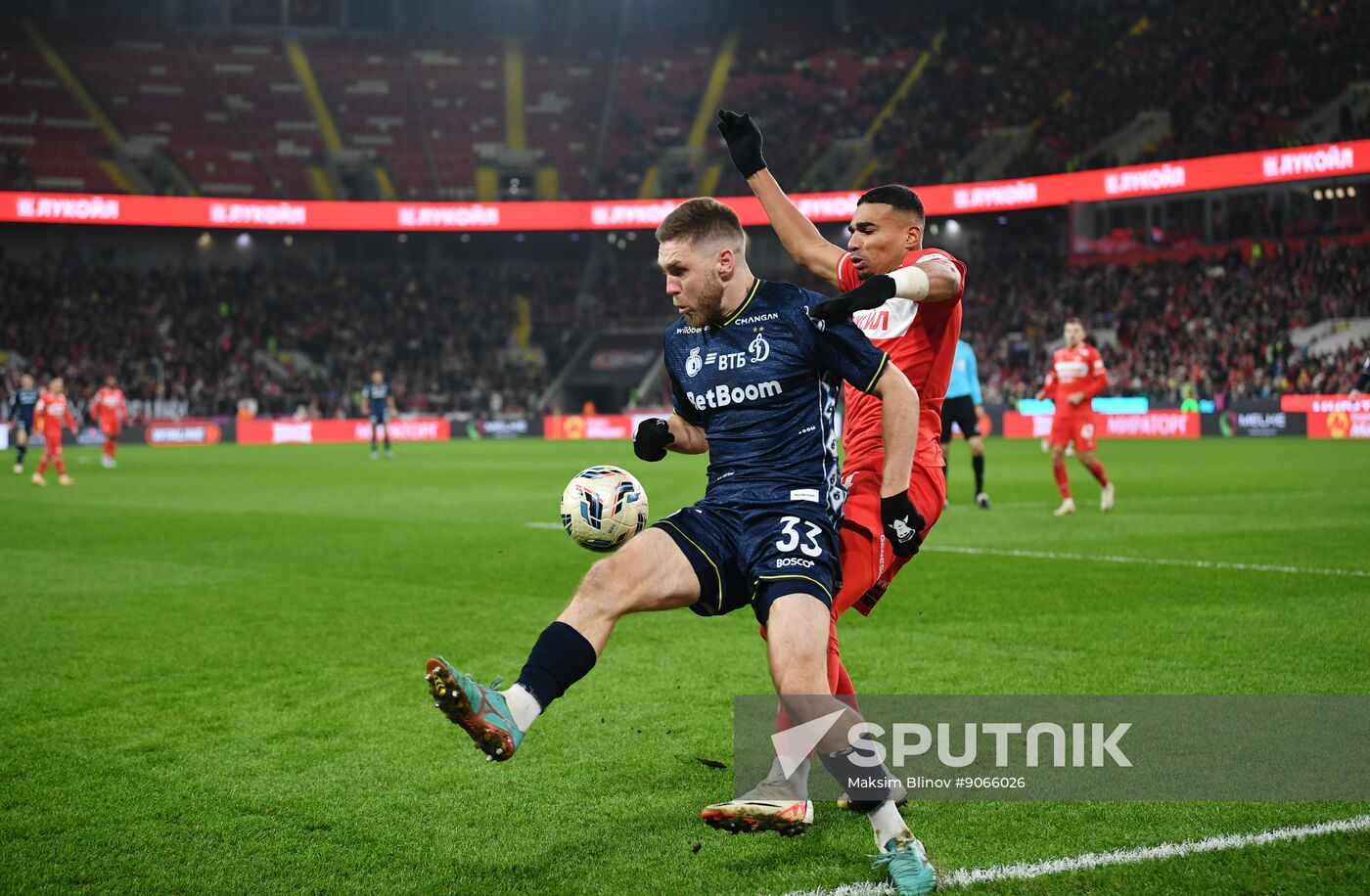 Russia Soccer Premier-League Spartak - Dynamo