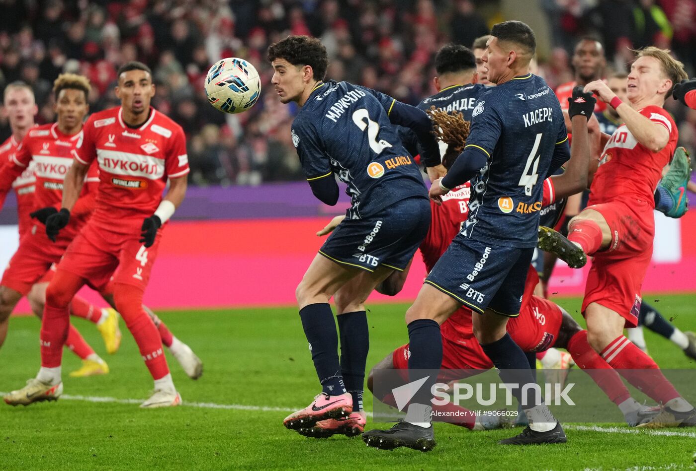 Russia Soccer Premier-League Spartak - Dynamo