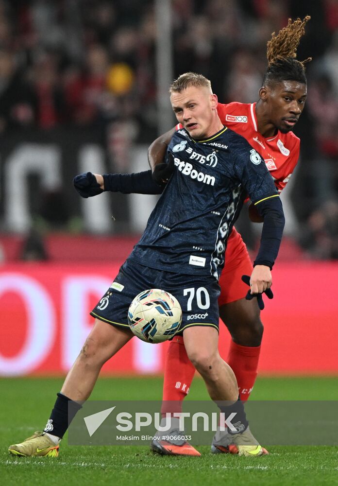 Russia Soccer Premier-League Spartak - Dynamo