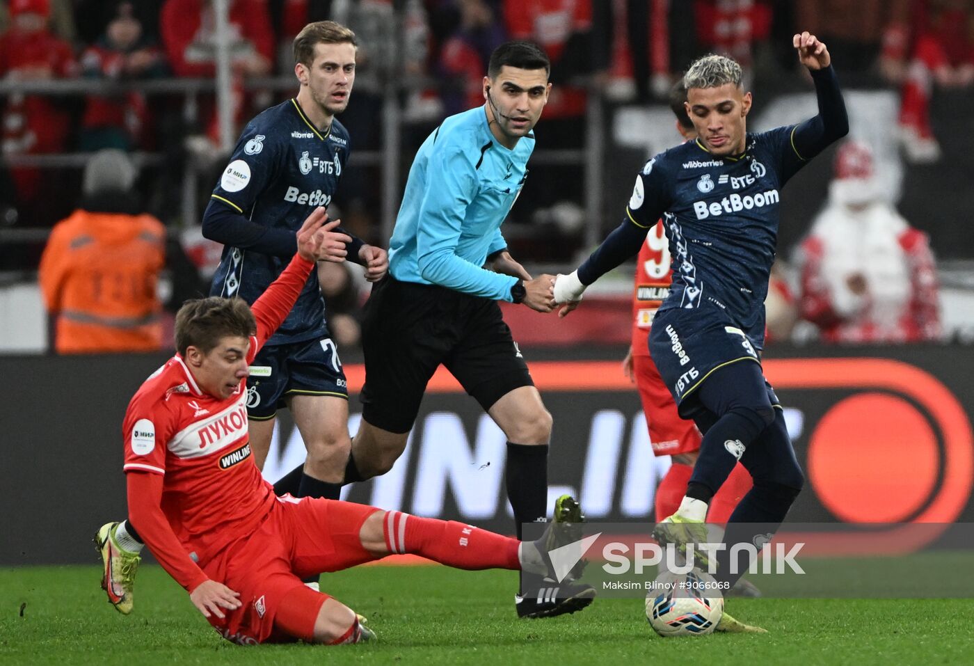 Russia Soccer Premier-League Spartak - Dynamo