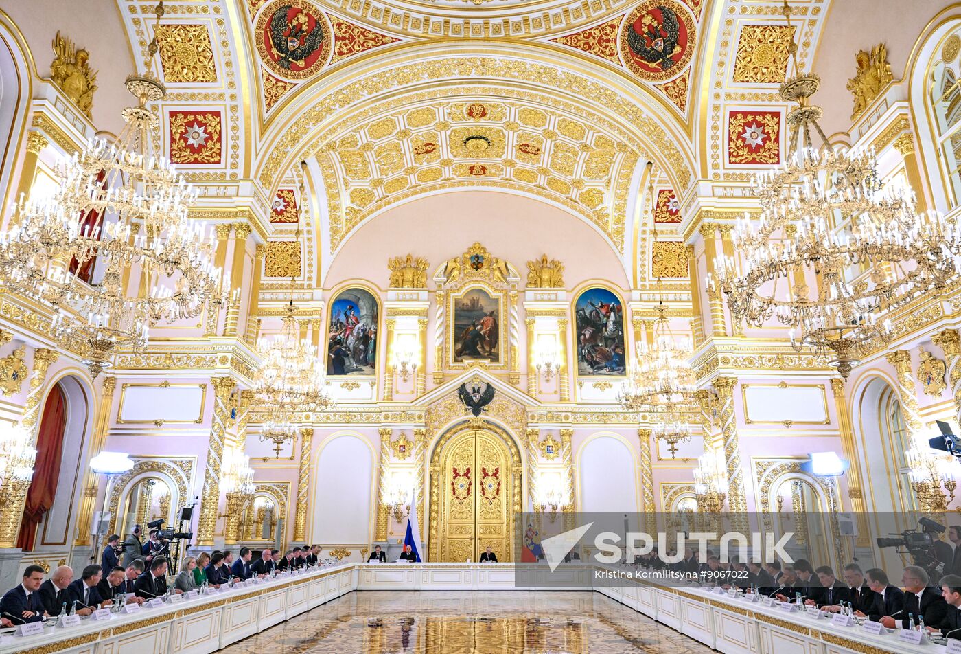 Russia Putin Strategic Development Council