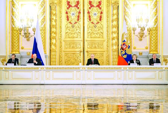 Russia Putin Strategic Development Council