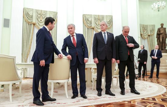 Russia Putin CSTO Parliaments Chairs