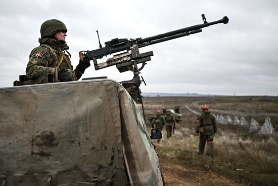 Russia Ukraine Military Operation Motor Rifle Unit