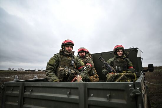 Russia Ukraine Military Operation Motor Rifle Unit