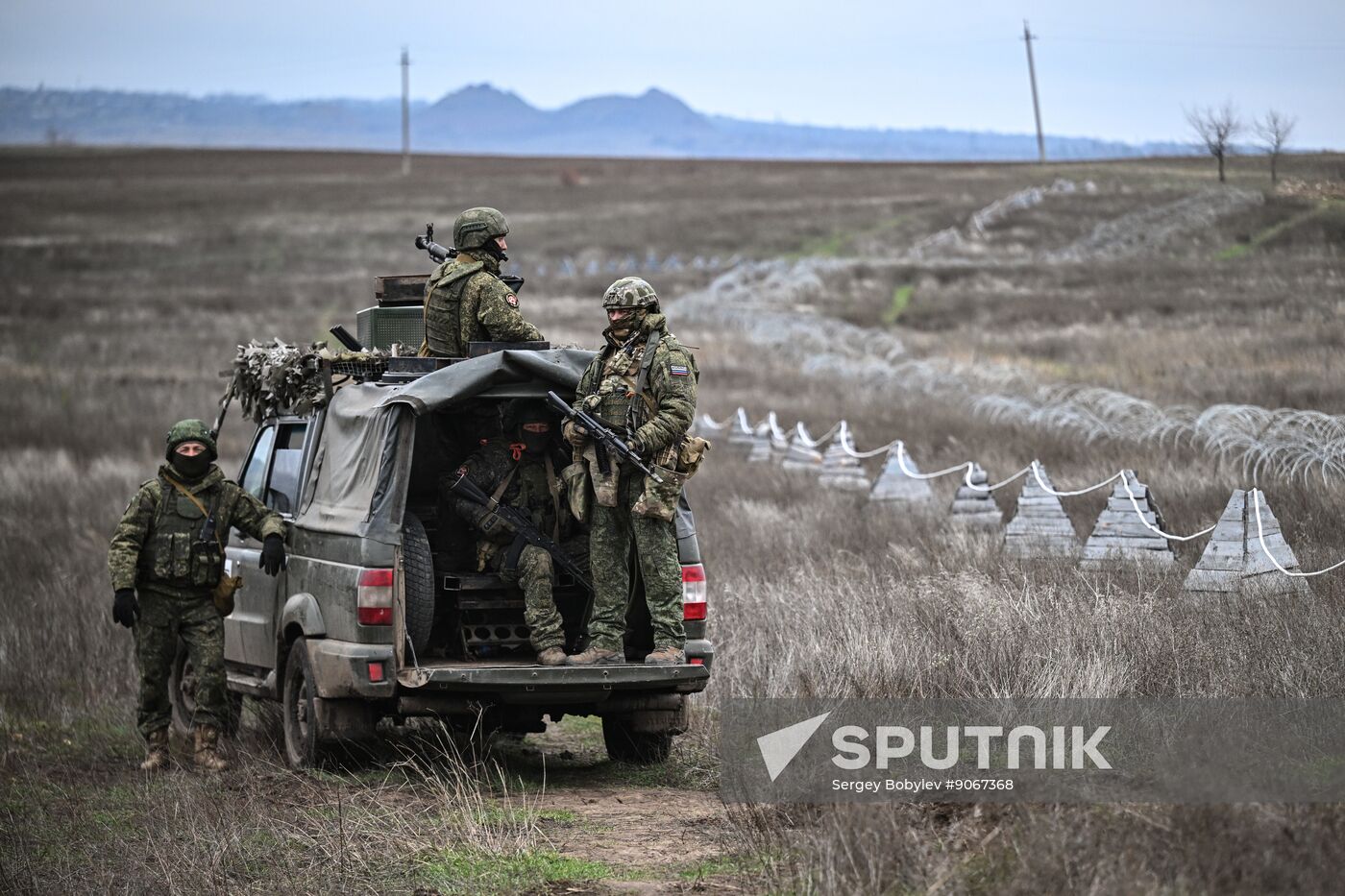 Russia Ukraine Military Operation Motor Rifle Unit