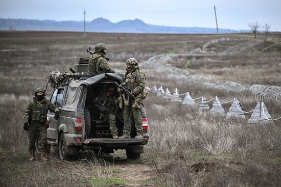 Russia Ukraine Military Operation Motor Rifle Unit