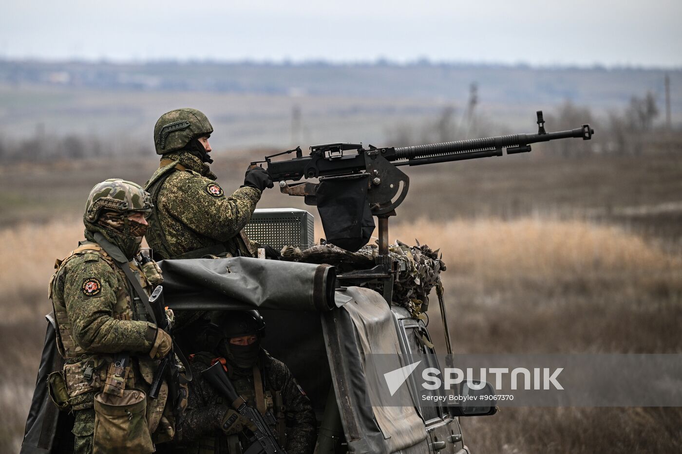 Russia Ukraine Military Operation Motor Rifle Unit