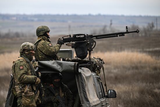 Russia Ukraine Military Operation Motor Rifle Unit