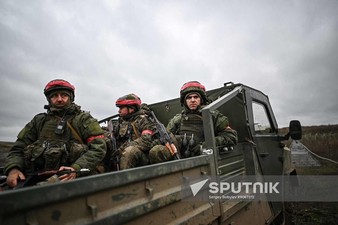Russia Ukraine Military Operation Motor Rifle Unit