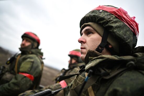 Russia Ukraine Military Operation Motor Rifle Unit