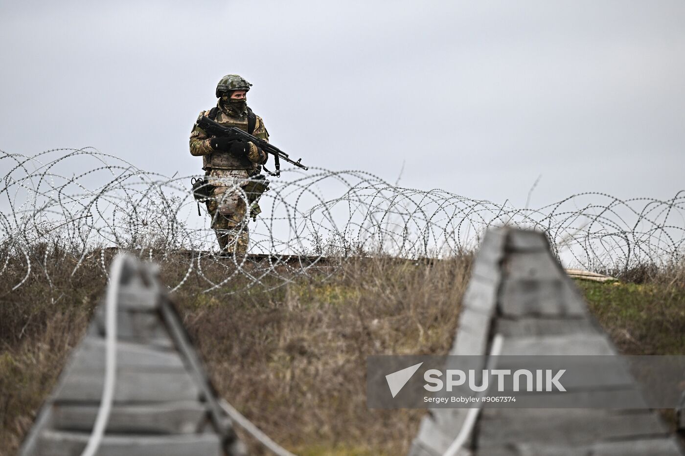 Russia Ukraine Military Operation Motor Rifle Unit