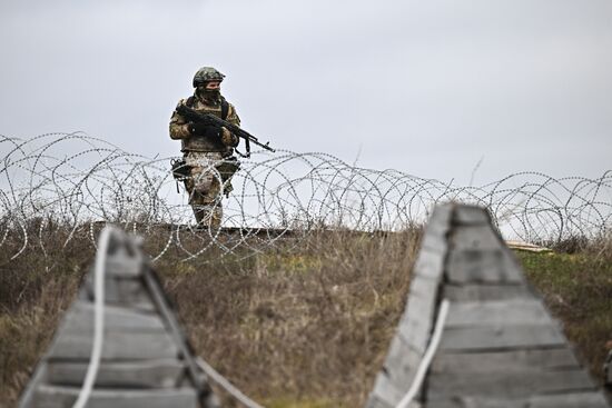 Russia Ukraine Military Operation Motor Rifle Unit