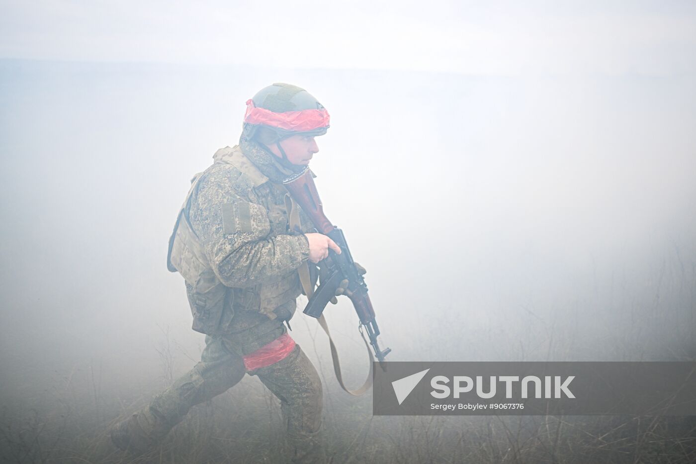 Russia Ukraine Military Operation Motor Rifle Unit