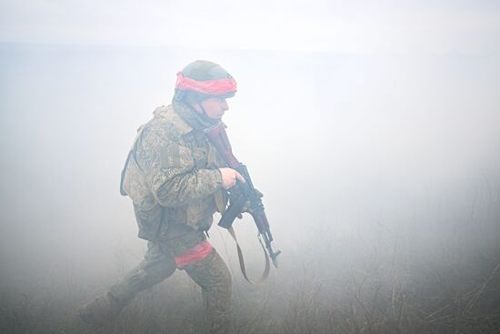 Russia Ukraine Military Operation Motor Rifle Unit