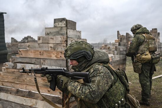 Russia Ukraine Military Operation Motor Rifle Unit