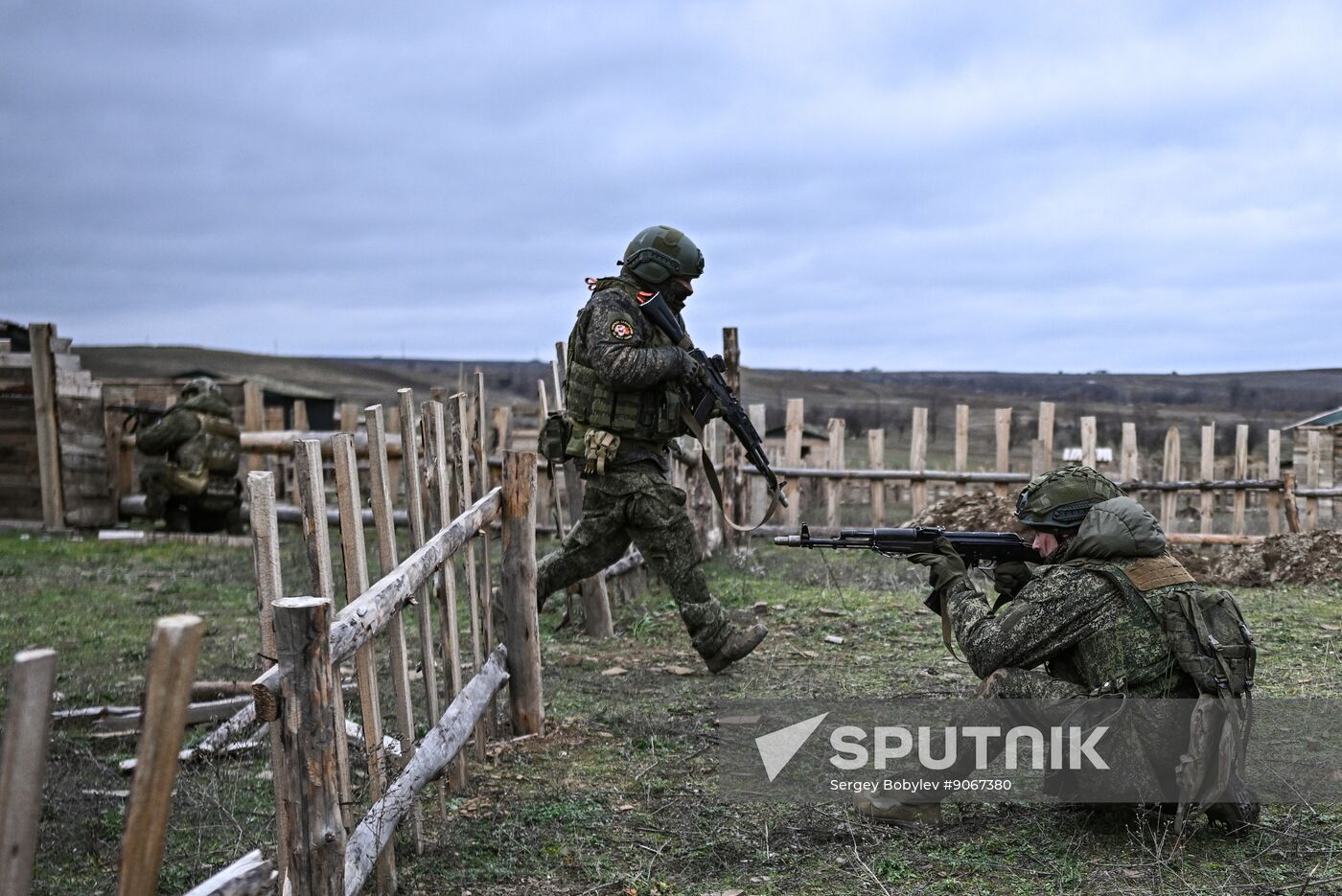 Russia Ukraine Military Operation Motor Rifle Unit