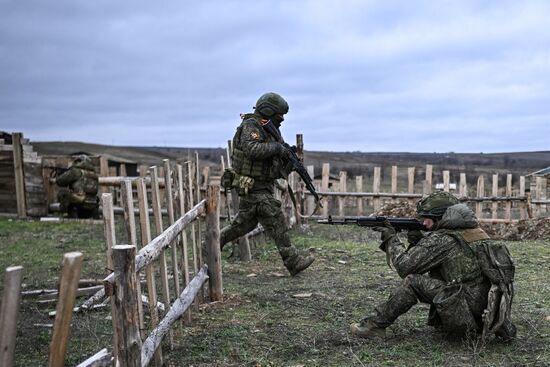 Russia Ukraine Military Operation Motor Rifle Unit