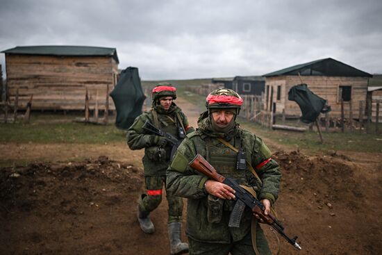 Russia Ukraine Military Operation Motor Rifle Unit