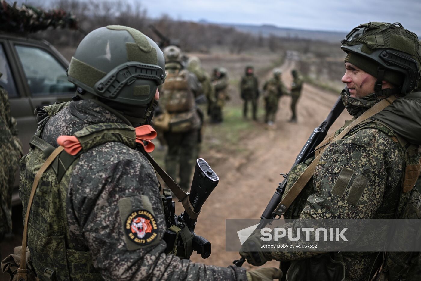 Russia Ukraine Military Operation Motor Rifle Unit