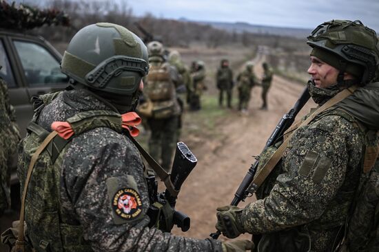 Russia Ukraine Military Operation Motor Rifle Unit