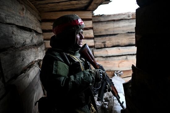 Russia Ukraine Military Operation Motor Rifle Unit