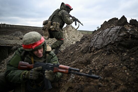 Russia Ukraine Military Operation Motor Rifle Unit
