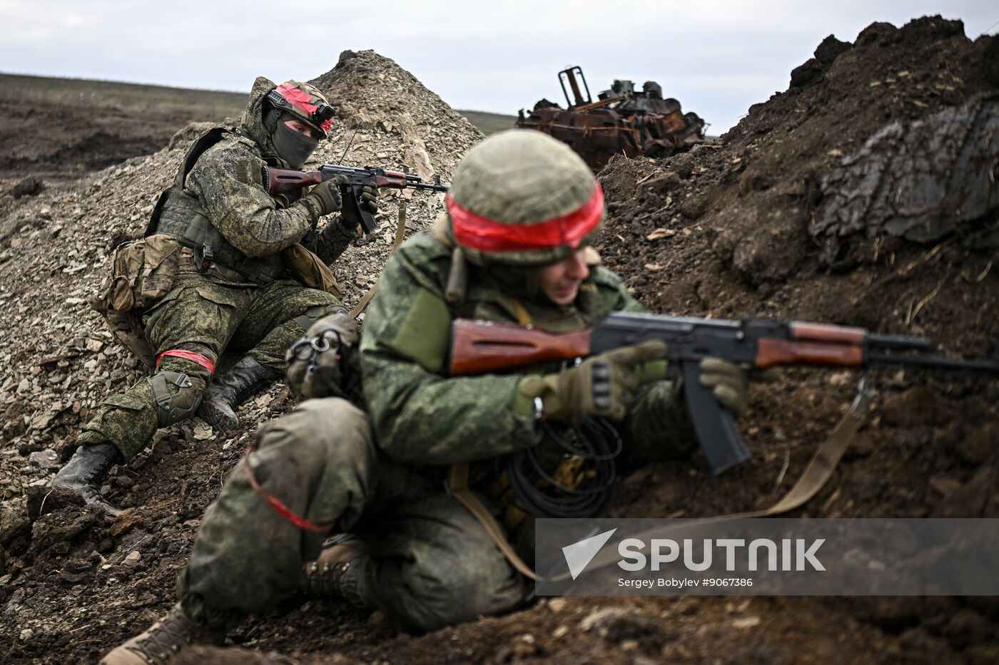 Russia Ukraine Military Operation Motor Rifle Unit
