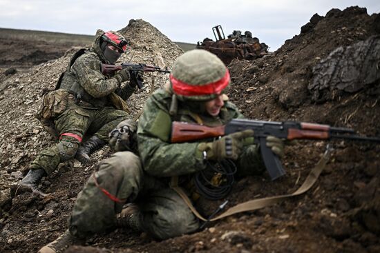 Russia Ukraine Military Operation Motor Rifle Unit