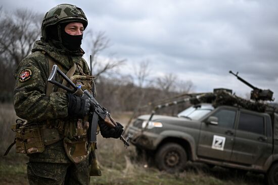 Russia Ukraine Military Operation Motor Rifle Unit
