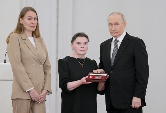 Russia Putin State Awards Presentation