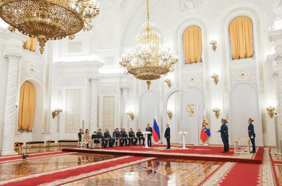 Russia Putin State Awards Presentation