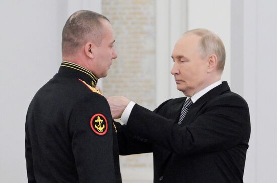 Russia Putin State Awards Presentation