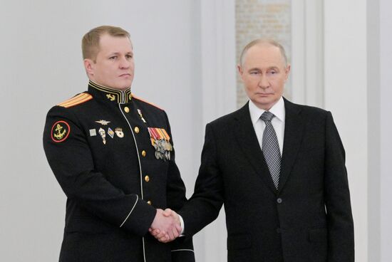Russia Putin State Awards Presentation