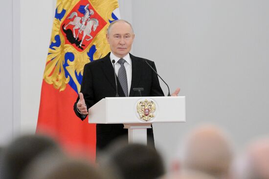 Russia Putin State Awards Presentation
