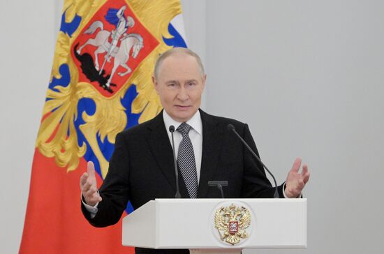 Russia Putin State Awards Presentation