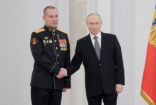 Russia Putin State Awards Presentation