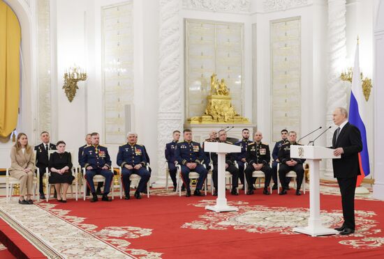 Russia Putin State Awards Presentation