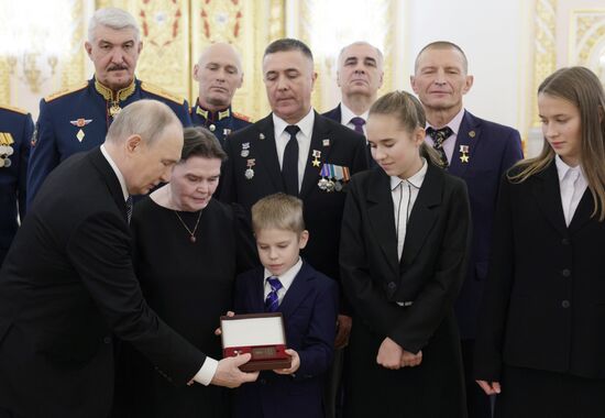 Russia Putin State Awards Presentation