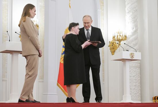 Russia Putin State Awards Presentation