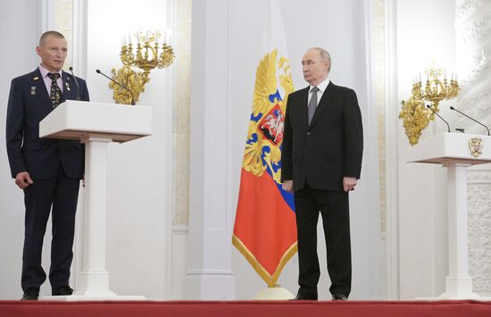 Russia Putin State Awards Presentation