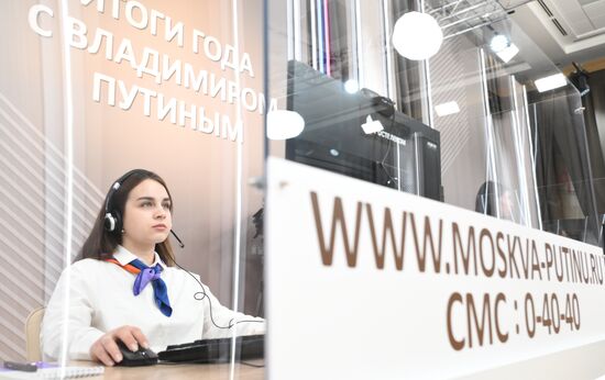 Russia Putin Press Conference Preparations