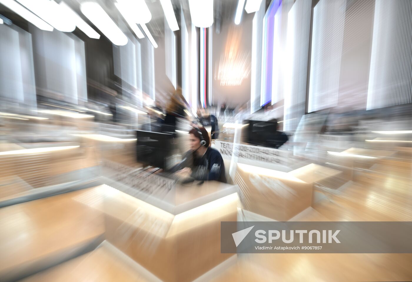 Russia Putin Press Conference Preparations