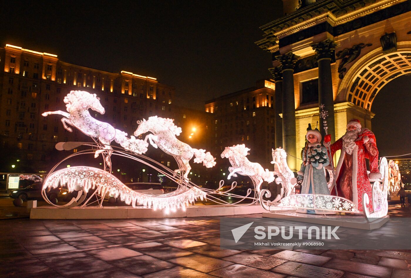 Russia New Year Season Preparations